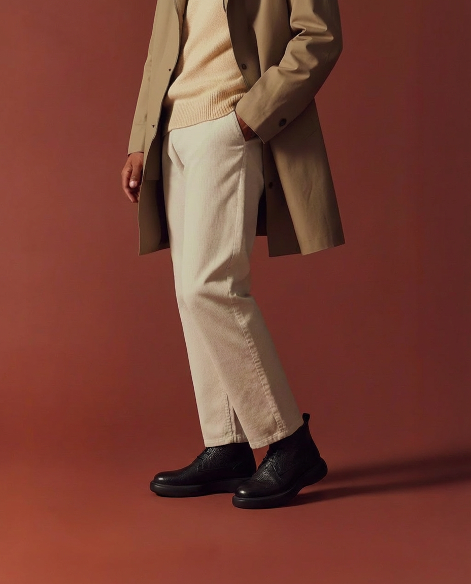 Boots en cuir veritable